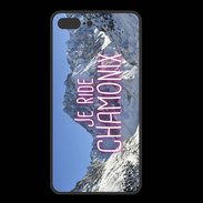 Coque  Iphone 8 Plus PREMIUM Je ride Chamonix ZG