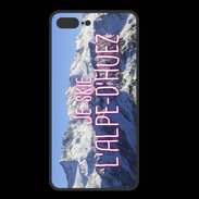 Coque  Iphone 8 Plus PREMIUM Je skie l'Alpes d'Huez ZG