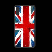 Coque  Iphone XS PREMIUM Tag Drapeau Anglais