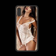 Coque  Iphone XS PREMIUM Belle brune 2