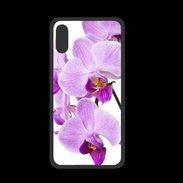 Coque  Iphone XS PREMIUM Orchidée violette