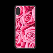 Coque  Iphone XS PREMIUM Tapisserie de roses