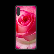 Coque  Iphone XS PREMIUM Belle rose 3