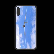 Coque  Iphone XS PREMIUM Planeur en phase d'attérissage