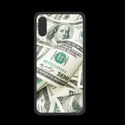 Coque  Iphone XS PREMIUM Fond dollars 10