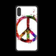 Coque  Iphone XS PREMIUM Symbole de la paix 5
