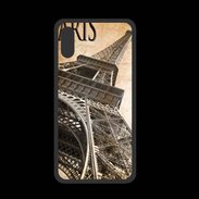 Coque  Iphone XS PREMIUM Tour Eiffel vertigineuse vintage