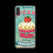 Coque  Iphone XS PREMIUM Vintage Cupcake 30