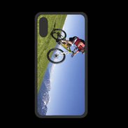 Coque  Iphone XS PREMIUM VTT en montagne 5
