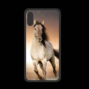 Coque  Iphone XS PREMIUM Cheval et Paysage 1