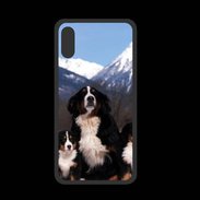 Coque  Iphone XS PREMIUM Bouvier Bernois