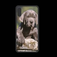 Coque  Iphone XS PREMIUM Chiot dogue Allemand