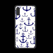 Coque  Iphone XS PREMIUM Dessin d'Ancre de Bateaux