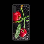 Coque  Iphone XS PREMIUM Duo de Cerises sous la pluie