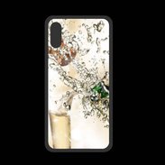 Coque  Iphone XS PREMIUM Bouteille de champagne