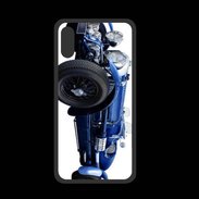 Coque  Iphone XS PREMIUM Bugatti bleu type 33