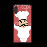 Coque  Iphone XS PREMIUM Chef cuisinier