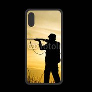 Coque  Iphone XS PREMIUM Chasseur 7