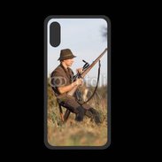 Coque  Iphone XS PREMIUM Chasseur 11