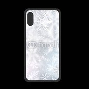 Coque  Iphone XS PREMIUM Etoiles de neige