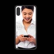 Coque  Iphone XS PREMIUM Femme asie glamour