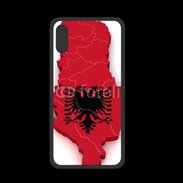 Coque  Iphone XS PREMIUM drapeau Albanie