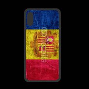 Coque  Iphone XS PREMIUM Drapeau Andorre