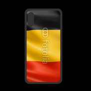 Coque  Iphone XS PREMIUM drapeau Belgique