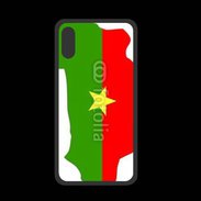 Coque  Iphone XS PREMIUM drapeau Burkina Fasso