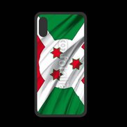 Coque  Iphone XS PREMIUM Drapeau Burundi