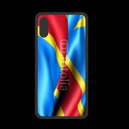 Coque  Iphone XS PREMIUM Drapeau Congo
