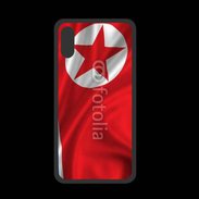 Coque  Iphone XS PREMIUM Drapeau Corée du Nord