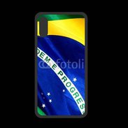 Coque  Iphone XS PREMIUM drapeau Brésil 5