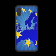 Coque  Iphone XS PREMIUM Drapeau Europe 9