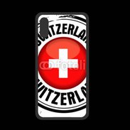 Coque  Iphone XS PREMIUM Logo Suisse