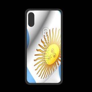 Coque  Iphone XS PREMIUM Drapeau Argentine 750