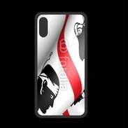 Coque  Iphone XS PREMIUM Drapeau Sardaigne 750