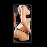 Coque  Iphone XS PREMIUM Lingerie de charme avec cravate