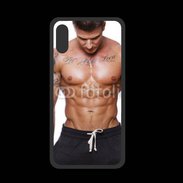 Coque  Iphone XS PREMIUM Brun musclé 1