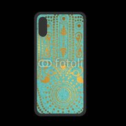 Coque  Iphone XS PREMIUM Islam turquoise 25
