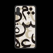 Coque  Iphone XS PREMIUM Paterne de lettres Arabes 130