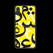 Coque  Iphone XS PREMIUM Paterne de lettres Arabes 170