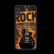 Coque  Iphone XS PREMIUM Festival de rock orange
