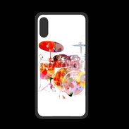 Coque  Iphone XS PREMIUM Batterie en dessin 25