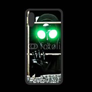 Coque  Iphone XS PREMIUM Œil vert Alien