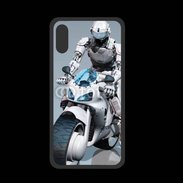 Coque  Iphone XS PREMIUM Moto du futur