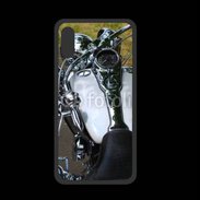 Coque  Iphone XS PREMIUM Moto chromée