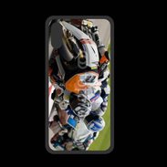Coque  Iphone XS PREMIUM Course de moto Superbike