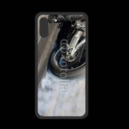 Coque  Iphone XS PREMIUM Roue en feu dragster 8