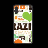 Coque  Iphone XS PREMIUM I love Brésil